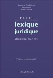Petit lexique juridique : allemand-français