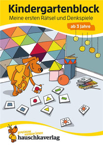 Ubungsmaterial fur kindergarten und vorschule - t616 - kindergartenblock - meine ersten ratsel und d
