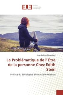 La problématique de l'être de la personne chez Edith Stein