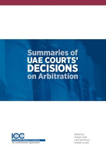 Summaries of uae courts' decisions on arbitration