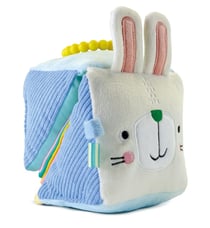 Livre cube tout doux : Mon ami le lapin