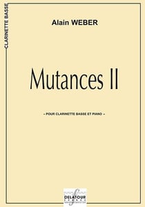 Mutances II pour clarinette basse et piano