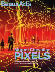 Miguel Chevalier : Pixels, une expérience interactive avec l'univers créatif de l'IA au Grand Palais Immersif