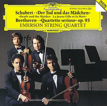 Schubert : string quartet "death and the maiden" d 810 - beethoven : string quartet "quartetto serio
