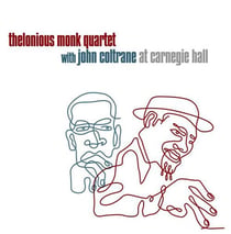 Thelonious Monk with John Coltrane at Carnegie Hall