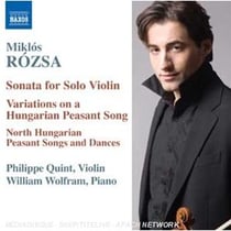 Miklos Rozsa Musique Pour Violon Et Piano