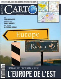 Carto n.83 : L'europe de l'est : L'attirance vers l'ouest face à la Russie