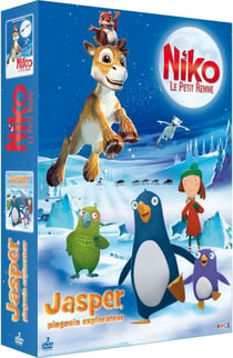 Spécial hiver : Niko, le petit renne + Jasper, pingouin explorateur