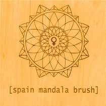 Mandala brush
