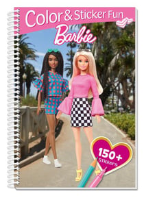 Barbie - 3d lenticular color and sticker fun