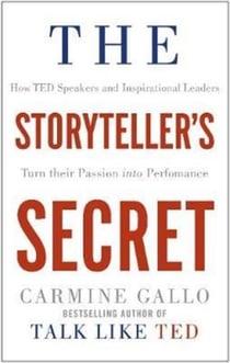 The storyteller's secret - how Ted speakers and inspirational leaders turn their passion into performance