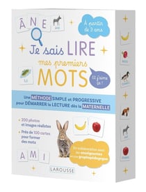 Je sais lire mes premiers mots et j'aime ça ! Une méthode simple et progressive pour démarrer la lecture dès la maternelle