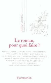 Le roman, pour quoi faire ?