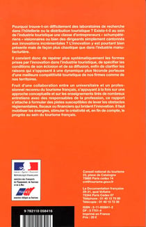 Tourisme et innovation - bilan et perspectives