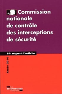 Commission nationale de controle des interceptions de securite - 19e rapport - d'activite - annee 20