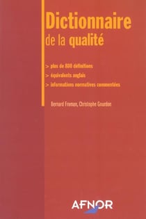 Dictionnaire de la qualite
