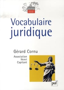 Vocabulaire juridique