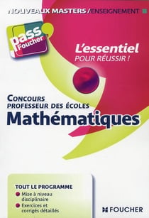 PASS'FOUCHER Tome 86 : exercices de mathématiques