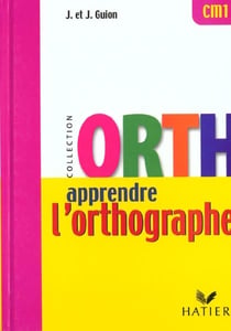 Orth - livre de l'eleve cm1