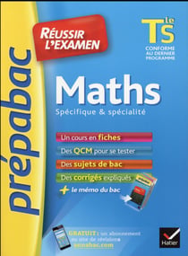 Prepabac examens - maths - tle s - enseignement spécifique