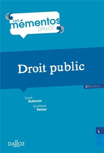 DROIT PUBLIC