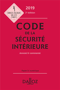 CODE DE LA SECURITE INTERIEURE 2019