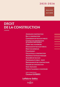 Droit de la construction (édition 2026/2027)