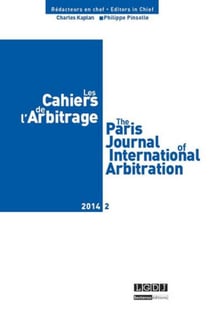 Les cahiers de l'arbitrage n.2