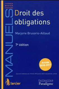 DROIT DES OBLIGATIONS.