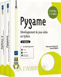 Pygame : Développement de jeux vidéo en python (2e édition)