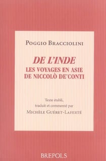 De l'Inde - voyages en Asie de Niccolo de'Conti