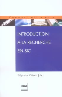 Introduction à la recherche en sic