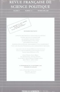 Revue francaise de science politique n.51.1