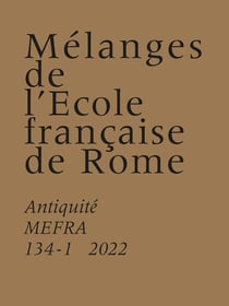 MEFRA - Antiquité n.134-1 : Dalmatia and the ancient mediterranean: 50 years after John J. Wilkes' Dalmatia