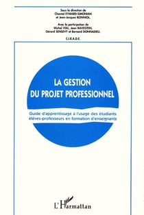La gestion du projet professionnel