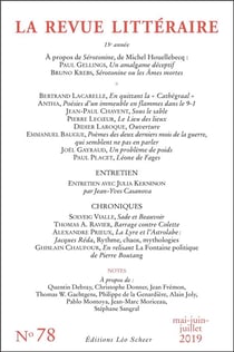 LA REVUE LITTERAIRE n.78