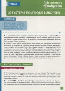 Le système politique de l'union européenne