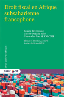 Droit fiscal en Afrique subsharienne francophone