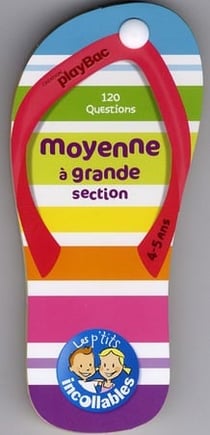 Les p'tits incollables - tongs - moyenne à grande section