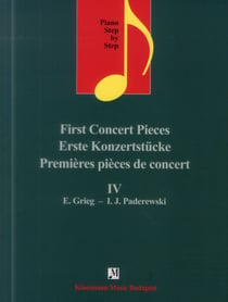 First concert pieces - premières pièces de concert IV - piano step by step