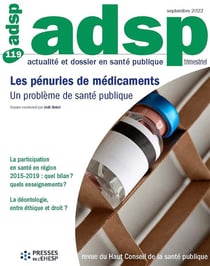 Les pénuries de médicaments : un problème de santé publique