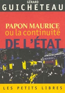 Papon maurice ou la continuité de l'etat