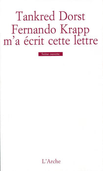 Fernando Krapp m'a écrit cette lettre