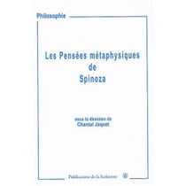 Les pensées métaphysiques de Spinoza