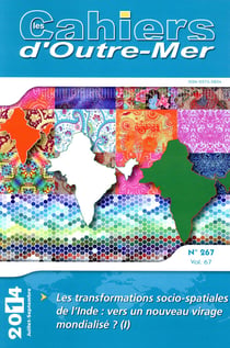 Transformations socio-spatiales de l'inde vers un nouveau virage mondialisé ?