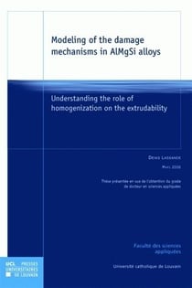 Modeling of the damage mechanisms in almgsi alloys