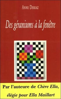 Des géraniums à la fenêtre