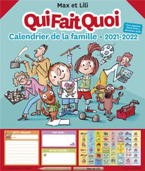 Calendrier de la famille Max et Lili (édition 2021/2022)