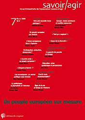 Savoir/agir Tome 7