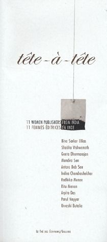 11 women publishers from india, 11 femmes éditrices en inde